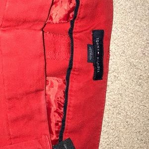Tommy Hilfiger Red Pants